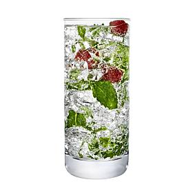 Faye 13 oz. 6pc. Crystal Highball Drinking Glasses