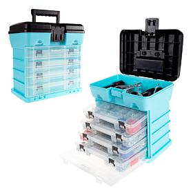 Fleming Supply Storage and Tool Utility Box with 4 Compartments