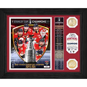 Florida Panthers 2025 Stanley Cup Champions Bronze Coin Photo Mint