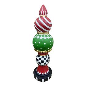 Fraser Hill Farm 3.9-Ft. Fancy Christmas Finial