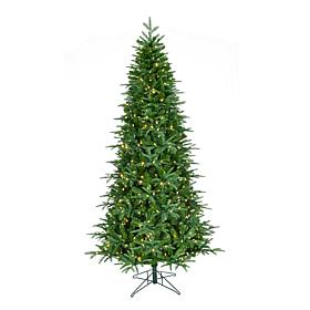 Fraser Hill Farm 7.5-Ft. Evergreen Estate Slim Pre-Lit Artificial C...