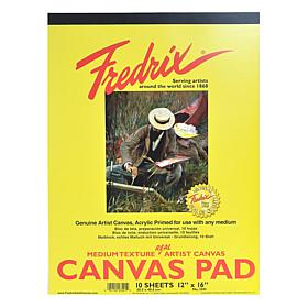 Fredrix Canvas Pad - 12" x 16"