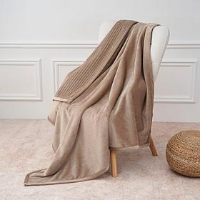 G by Giuliana 100% Polyester 60" x 70"  Velvet Plush Throw