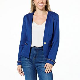 G by Giuliana Black Label Embellished Blazer