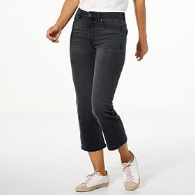 G by Giuliana Black Label Mid-Rise EcoChic Denim Kick Crop Jean