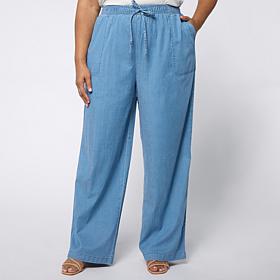 G by Giuliana Featherweight Wide Leg Pant