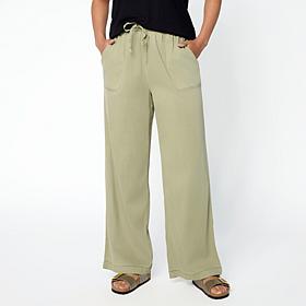 G by Giuliana Featherweight Wide Leg Pant