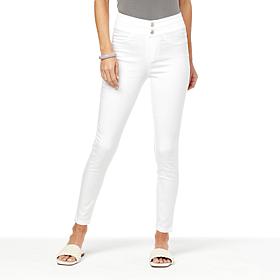 G by Giuliana G-Soft Denim Double-Button Pull-On Jegging