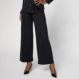 G by Giuliana High Waisted Siena Knit Wide-Leg Pull-On Pant