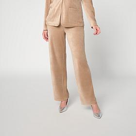 G by Giuliana Knit Uncut Cord Wide Leg Pant
