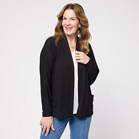G by Giuliana Open Front Knit Cardigan