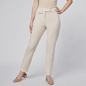 G by Giuliana Ponte Knit Slim Leg Pant
