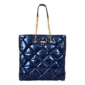 G by Giuliana Quilted Nylon Chain Tote