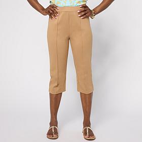 G by Giuliana Roma Knit Pull-On Pedal Pusher