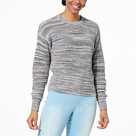 G by Giuliana Space Dyed Pullover Sweater