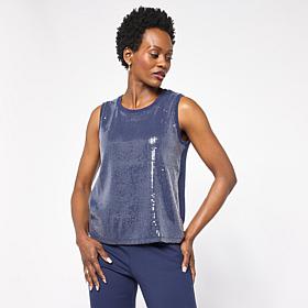 G by Giuliana Sweater Sequin Tank