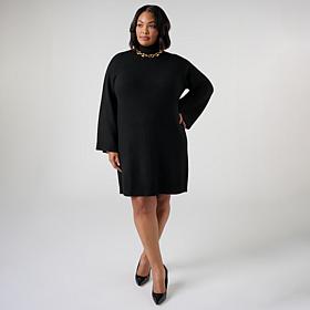 G by Giuliana Sweater Turtleneck Dress