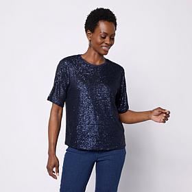 GBG Relaxed Sequin Tee