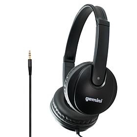 Gemini DJX-200 DJ Headphones - Black