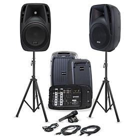 Gemini ES-210MXBLU-ST Portable PA System Pack