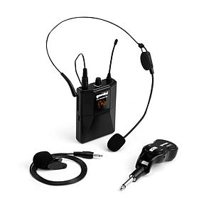 Gemini GMU-HSL100 UHF Wireless Headset Microphone System