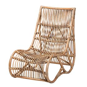 Genera Natural Rattan Lounge Chair 22.25" W x 36" D x 34.75" H