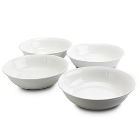 Gibson 4 Piece Set of 8.75 " Wide Rim Dinner and Serving Bowls