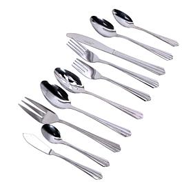 Gibson Home Classic Canberra 45-piece  Flatware Set