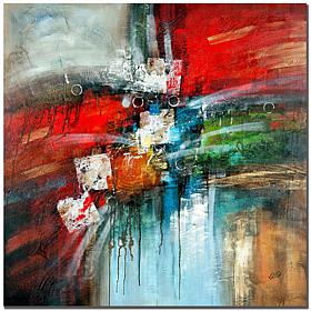 Giclee Print - Cube Abstract IV 35" x 35"