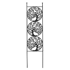 Glitzhome Metal Tree of Life Garden Trellis, Garden Stakes