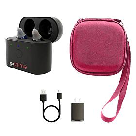 GoHearing Prime Rechargeable OTC Hearing Aids with Travel Case