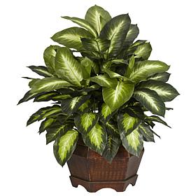 Golden Dieffenbachia Silk Plant