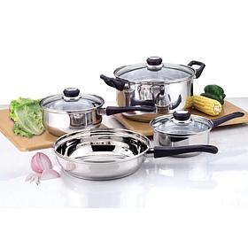 Gourmet Edge 7-piece Stainless Steel Cookware Set 