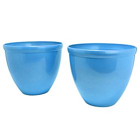 Greanbase 16" Pearlescent Planters - Set of 2 