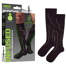 Green Drop Compression Socks S/M