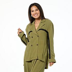 GREY by Jhoan Sebastian Grey Linen-Blend Capsule Blazer