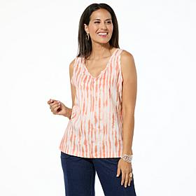 GREY by Jhoan Sebastian Grey Satin Dual Neckline Tank