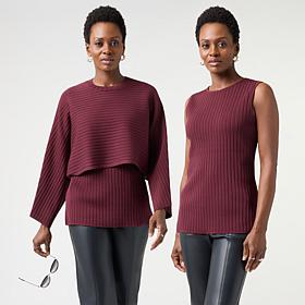Grey by JSG Convertible Sweater