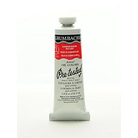 Grumbacher Pre-Tested Oil Colors 1.25 oz. - Cadmium Barium Red Light