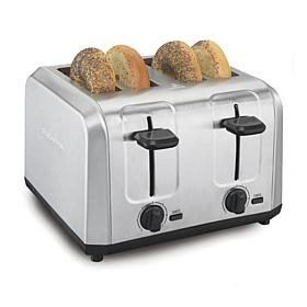 Hamilton Beach Brushed Stainless Steel 4 Slice Toaster