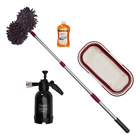 HandiMop Car Washing Kit with Pressurized Foam Cannon Sprayer