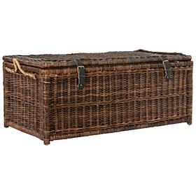happimess Caden 46" Wicker Storage Trunk