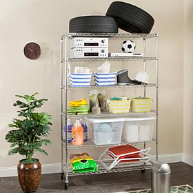 Happimess Juliet 6-Tier Heavy Duty  Wire Rack - Chrome