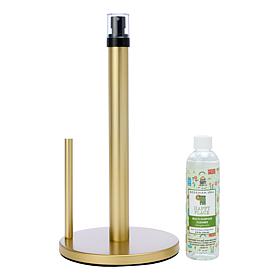 Happy Place Standing Towel Roll Holder with Spray Pump