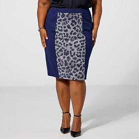 Harlem's Fashion Row x In Earnest by Byron Lars Printed Sequin Skirt