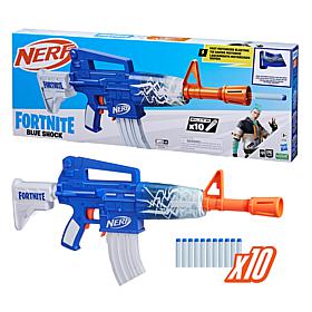 Hasbro Nerf Fortnite Blue Shock Dart Blaster
