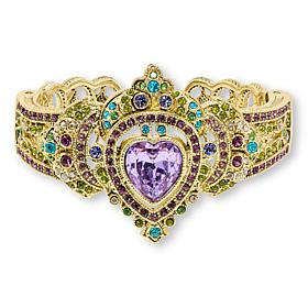 Heidi Daus Heart of My Heart Bangle Cuff Bracelet