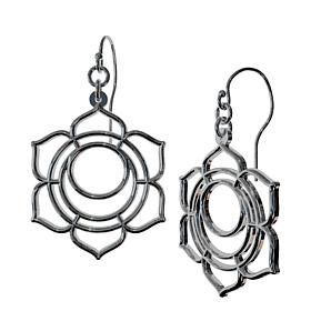 Heights Jewelers Sterling Silver Sacral Chakra Earrings