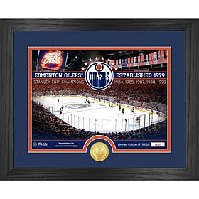 Highland Mint Limited Edition NHL Team Photo Mint - Edmonton Oilers