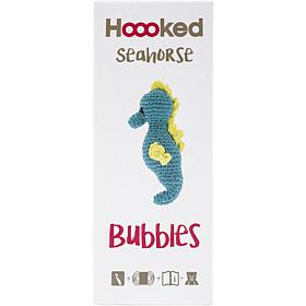 Hoooked Seahorse Bubbles Yarn Kit with Eco Barbante Yarn - Lagoon